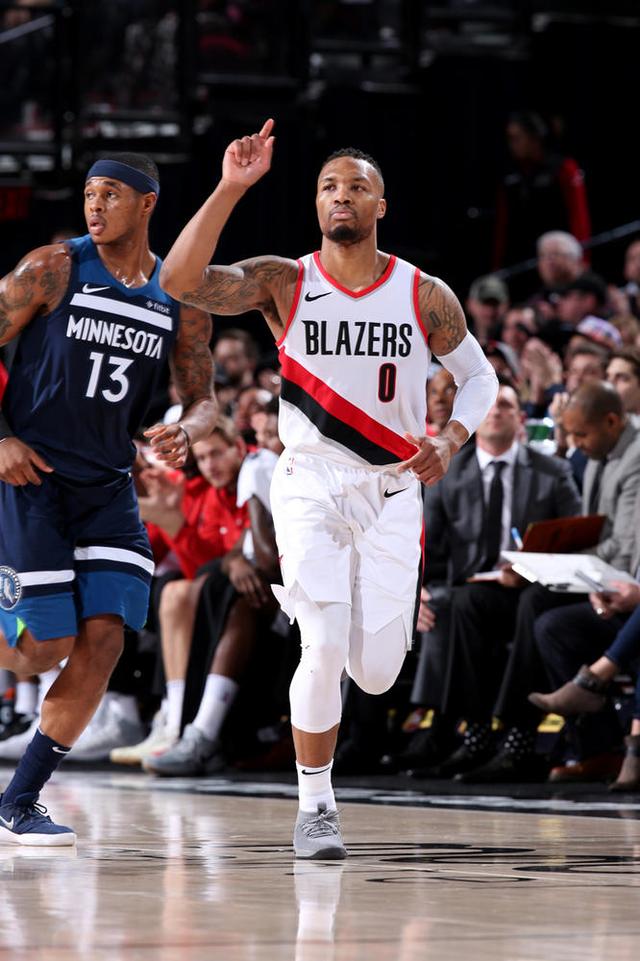 森林狼客场胜开拓者，中断对手连胜